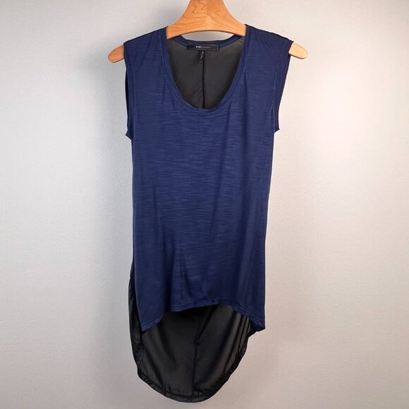 BCBG MAX AZRIA High-Low Hem Sleeveless Coby Top - Picture 4 of 9